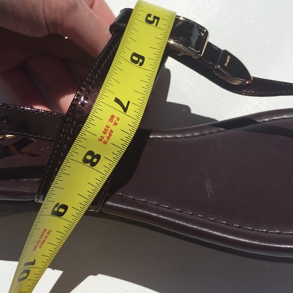 SALE New COACH Cassidy Leather Sandals - Picture 8 of 8